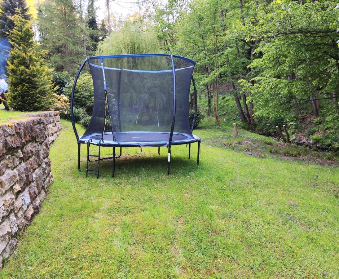 Ferienwohnung Saechsische Schweiz Rosenthal-Bielatal Bagian luar foto