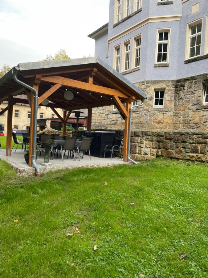 Ferienwohnung Saechsische Schweiz Rosenthal-Bielatal Bagian luar foto