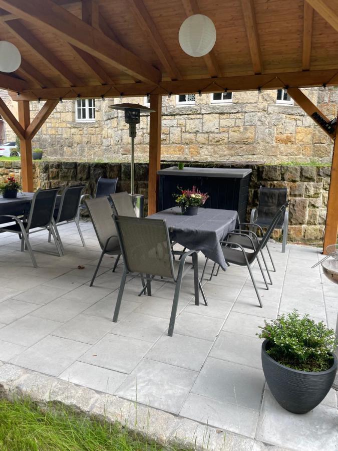 Ferienwohnung Saechsische Schweiz Rosenthal-Bielatal Bagian luar foto